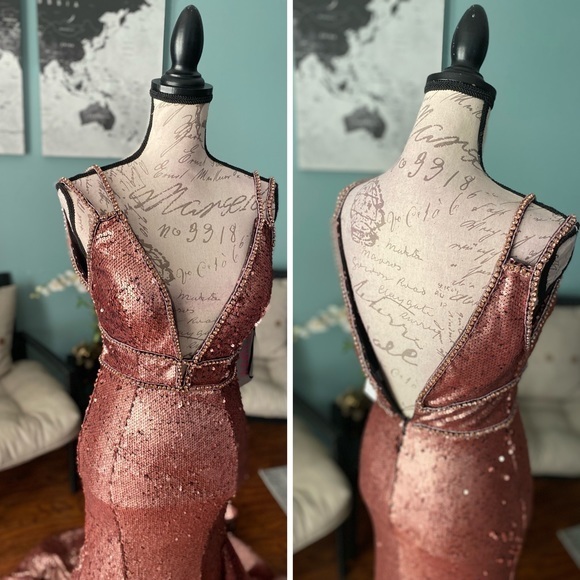 Jovani sequin prom dress - Picture 2 of 3